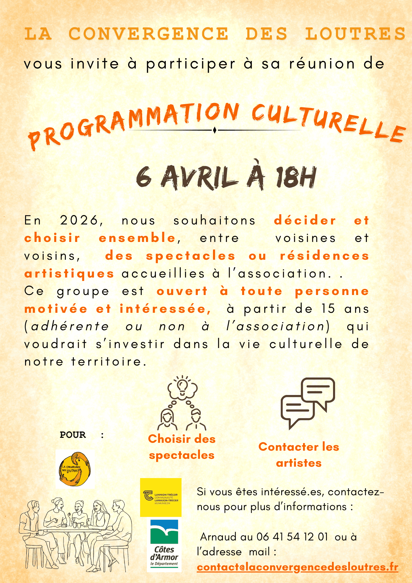réunion programmation culturelle - Image