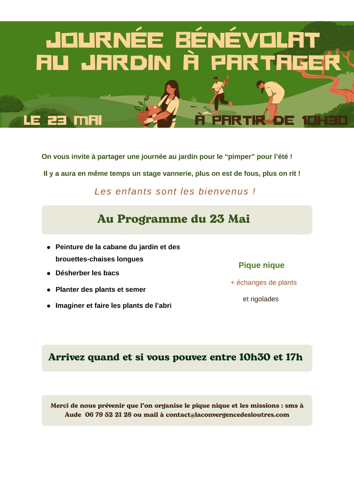 Journée Bénévolat au jardin - Image